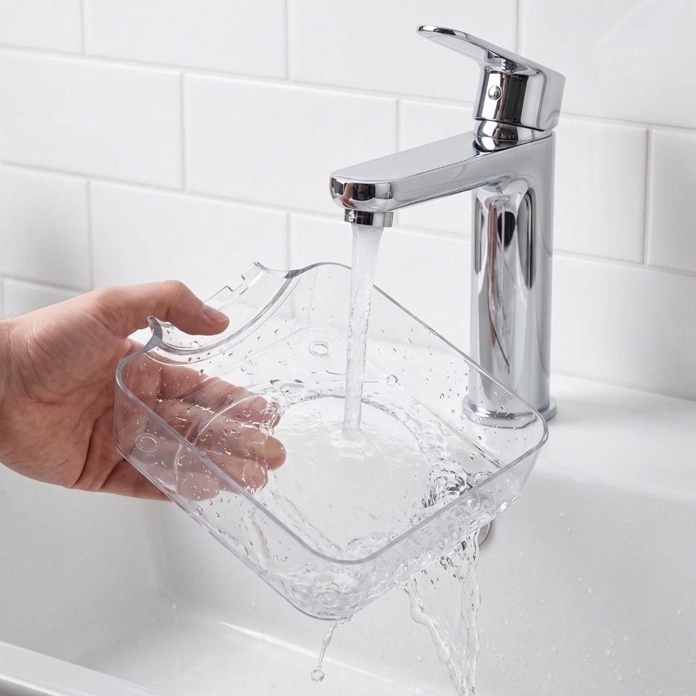 Anti-Overflow Washing Machine Drain Tray Simple Water Collection Box Household