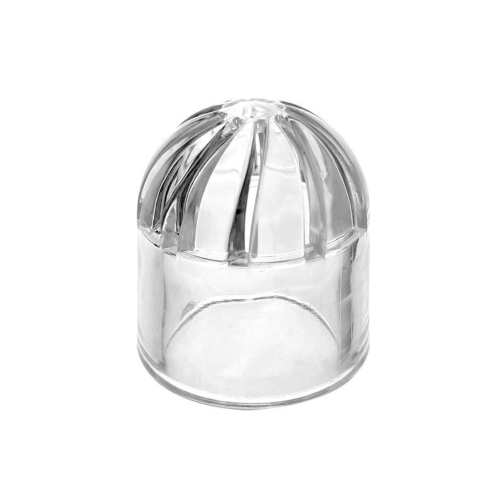 Transparent Aquarium Drain Pipe Cap Breathable Fish Tank Filter Strainer Cap Aquarium Filtration