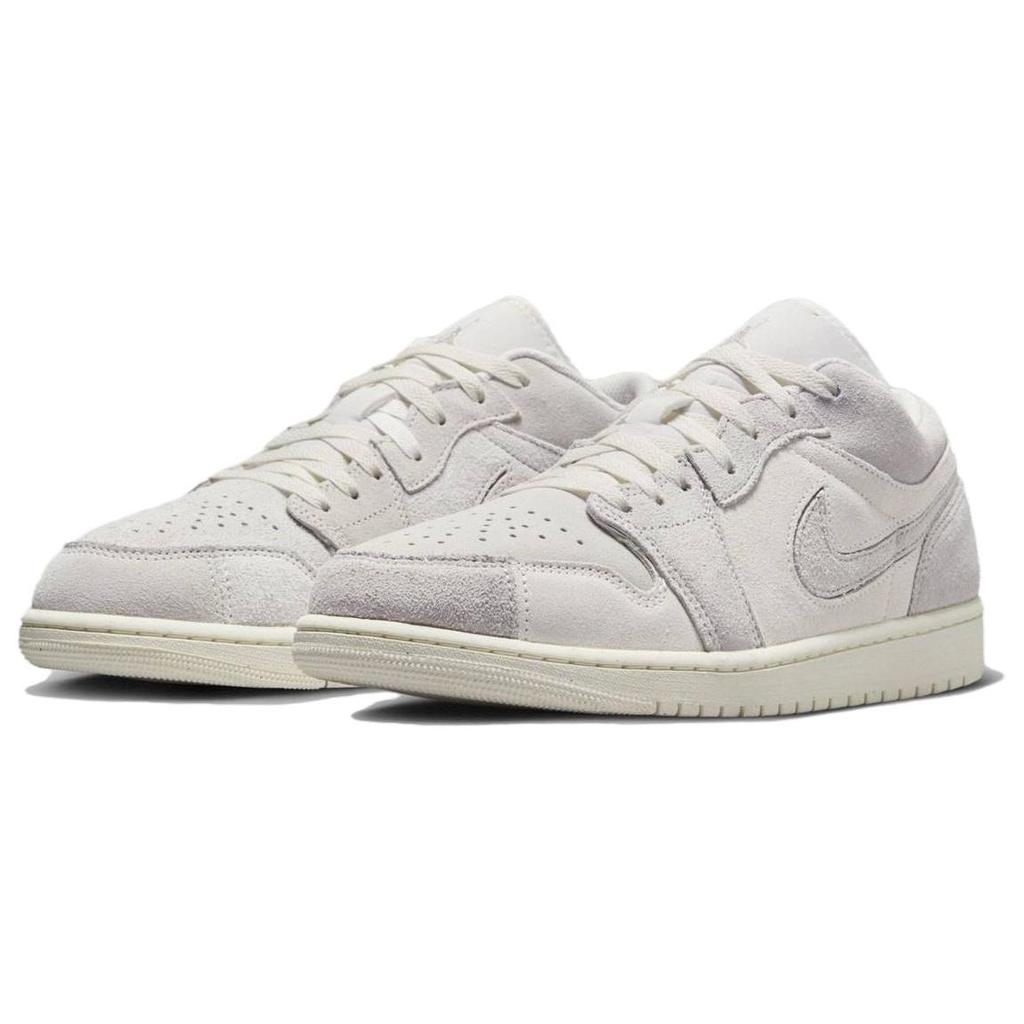 Мужские кроссовки Air Jordan 1 Low SE Craft Pale Ivory Cream Sail Legend-Brown FQ3055-100