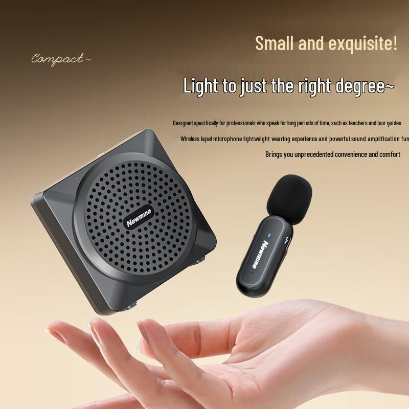 NEWMINE U-238 Wireless Clip-on Teacher Amplifier & Microphone