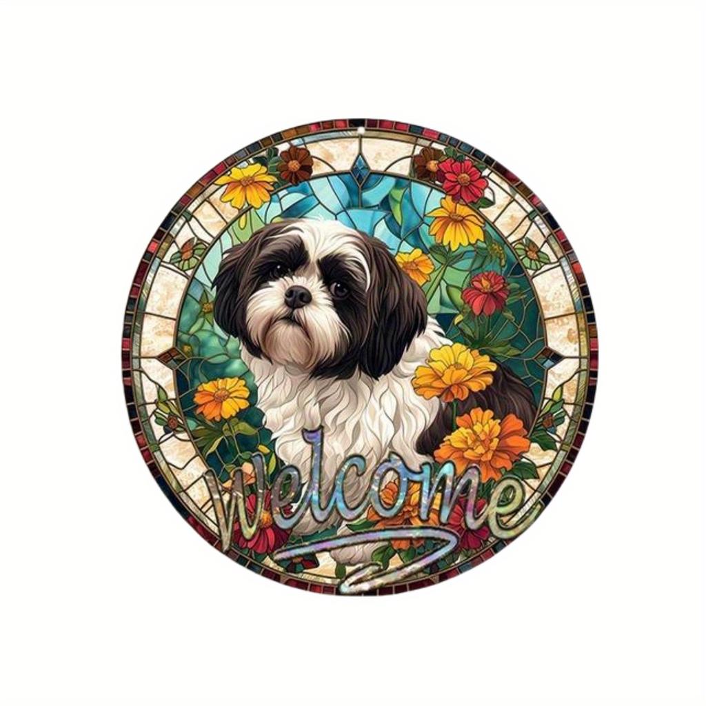 1 шт. 2d плоский круглый деревянный знак - 20 см художественная роспись венок декоративные тарелки входной декор подарочная маска тема для бара кафе клуба домашнего декора комнаты стены