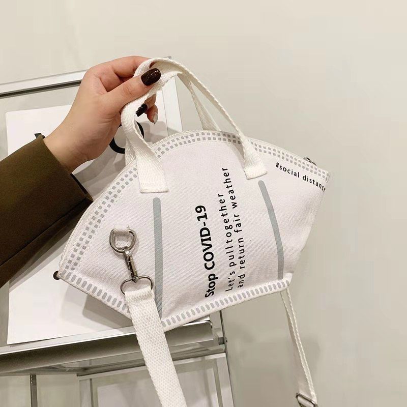 Модная креативная сумка-маска с вместительным отделением для модных покупателей