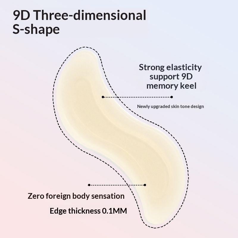 2 6 12 18 30 PCS S-shaped Silicone Ear Sticker Patch for Correcting Protruding Ear with Skin Friendly Material