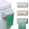Trash Bags Storage Box Garbage Bag Dispenser For Kitchen Bathroom Wall Mounted Grocery Bag Holder Kitchen Plastic Bags Container