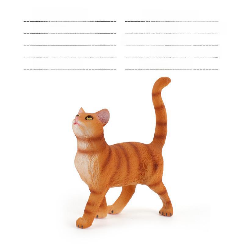 Детский набор игрушек «Черно-белый котенок» — китайские сельские украшения в виде кошечки