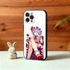 Милый чехол для телефона TouHou Project Фландр для iPhone 17, 16, 15, 14, 13, 12, Plus, Pro Max, 5G Другие Мягкий черный чехол