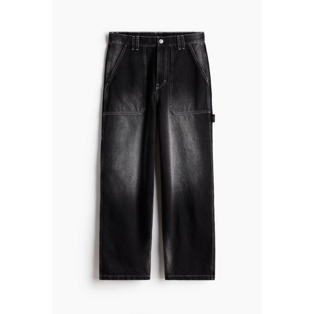 Джинсы HM Carpenter Baggy, черные