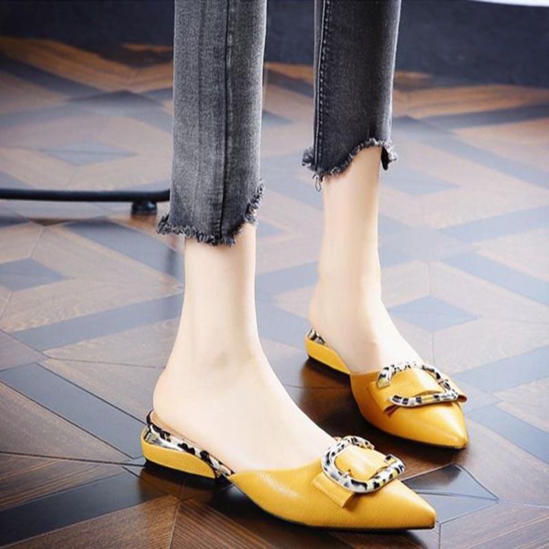 Летние женские универсальные блестящие тапочки 35–39 лет, уличные босоножки на высоком каблуке с бриллиантами, богемные пляжные износостойкие нескользящие офисные женские сандалии с острым носком