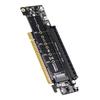 Адаптер PCIe X16 - X8+X4+X4 M.2 PCIE PCIE4.0 с поддержкой SSD 2280/2260/2242/2230 #