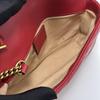 [Pre-Owned] GG Marmont Vintage Metal Logo Quilted Leather Mini Shoulder Bag - Excellent #1J88SHS