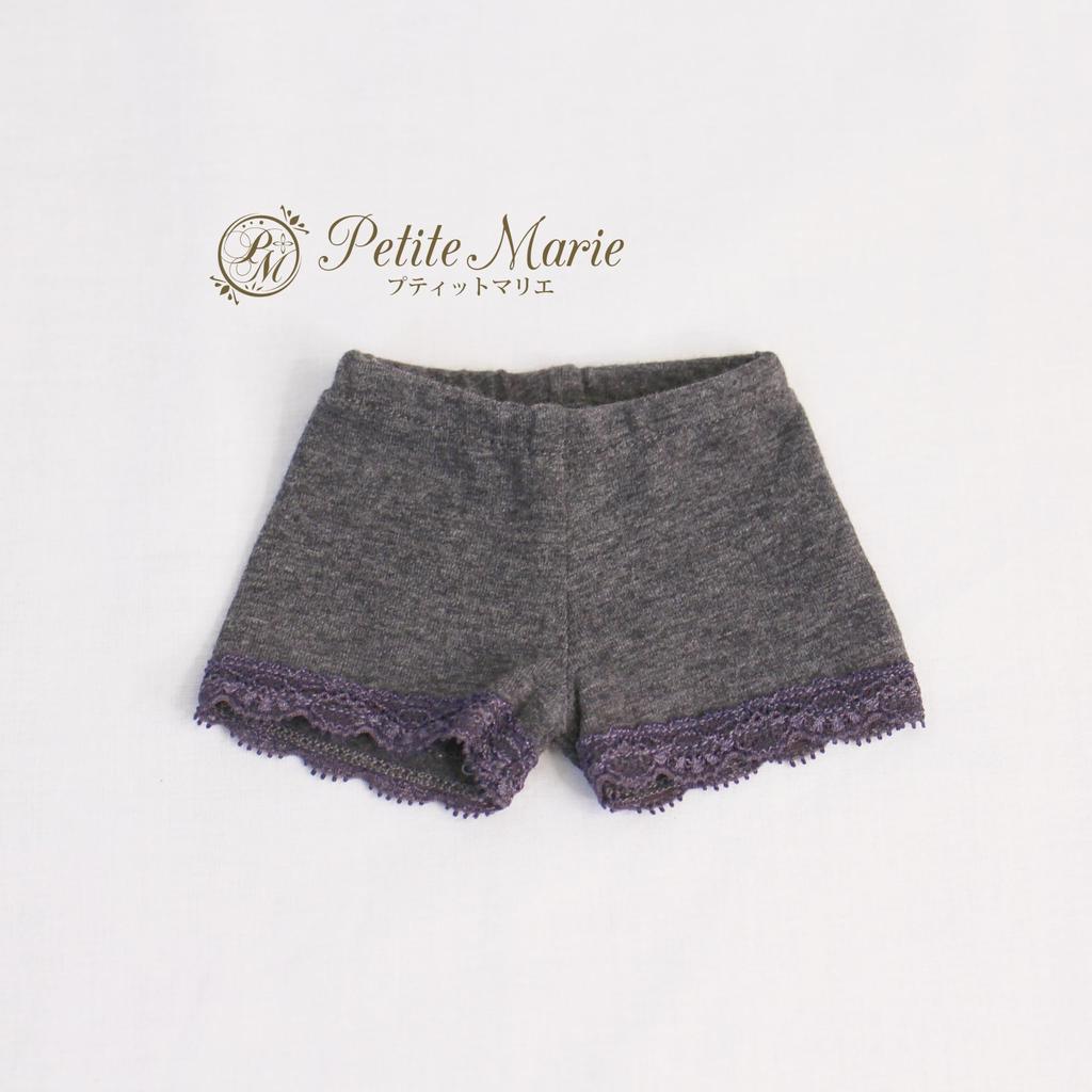 [Petite Marie] Совместимы с размером 13 DD, Длина 1 минута, Леггинсы с кружевной отделкой, Темно-серый, Гетры, Штаны для фитнеса, Повседневные штаны, Повседневные брюки, Кукла 60 см, BJD,