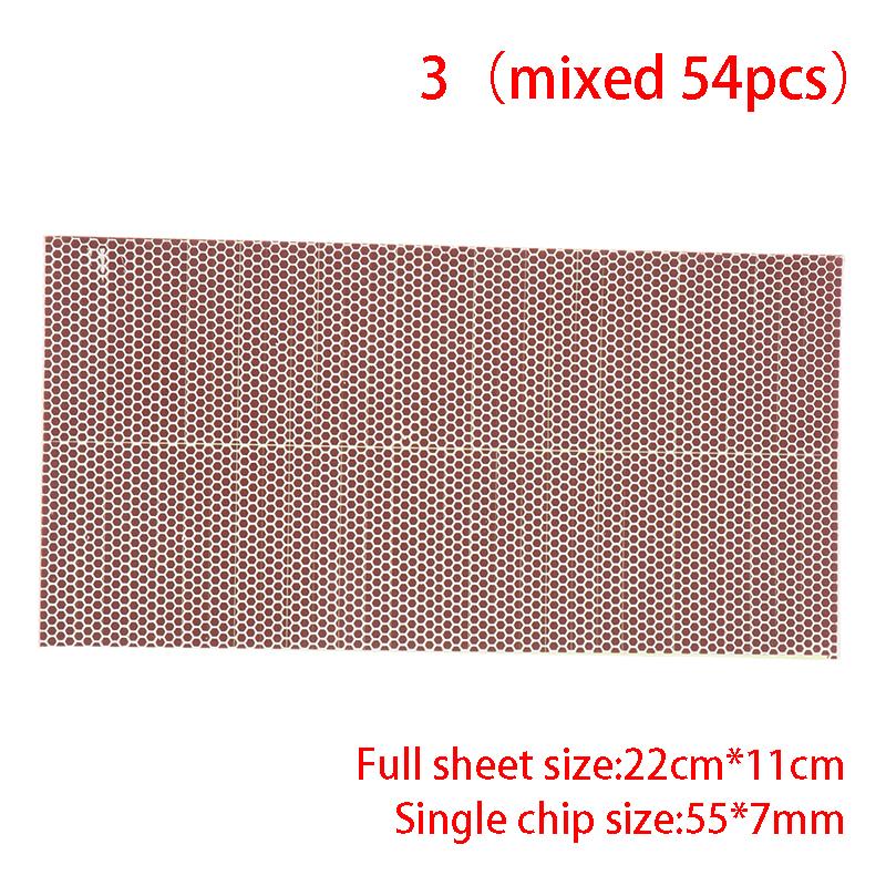 1pcs Matchstick Striker Sticker Adhesive Matches Skin Flame Paper Phosphorus Sheet Match Striker Paper DIY Candle Accessories