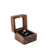 Microfiber Lining Earring Display Box Wooden Jewelry Storage Box Ring Display Box  Valentine's Day