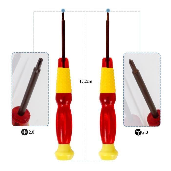 Tournevis Nintendo - Younikoo Precision Tournevis outils de réparation Kit pour Nintendo Switch / DS / DS Lite / Wii / GBA