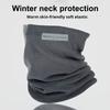 Men Scarf Thick Warm Elastic Knitted Anti-slip Multifunctional Lightweight Windproof Cycling Piled Neck Warmer Headband Hat Winter Neck Wrap
