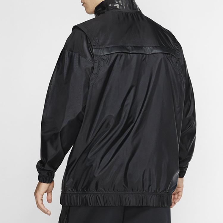 Jordan Однотонная спортивная куртка Мужские куртки черные AT9776-010