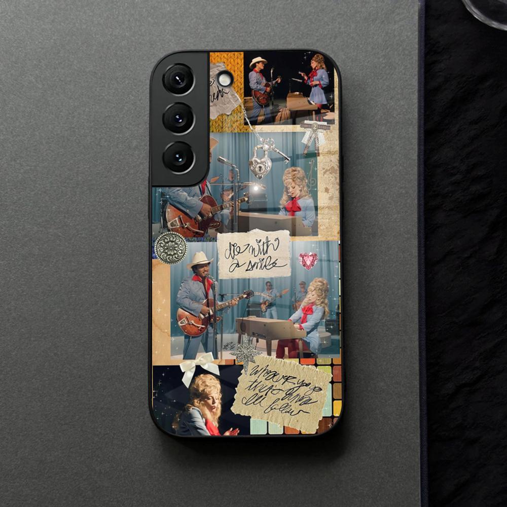 Чехол L-LADY GAGA MAYHEM Стеклянный Для Samsung Galaxy S21 S26 S25 S22 S20 S24 S23 Ultra Fe Plus A16 A34 A54 A24 Coque
