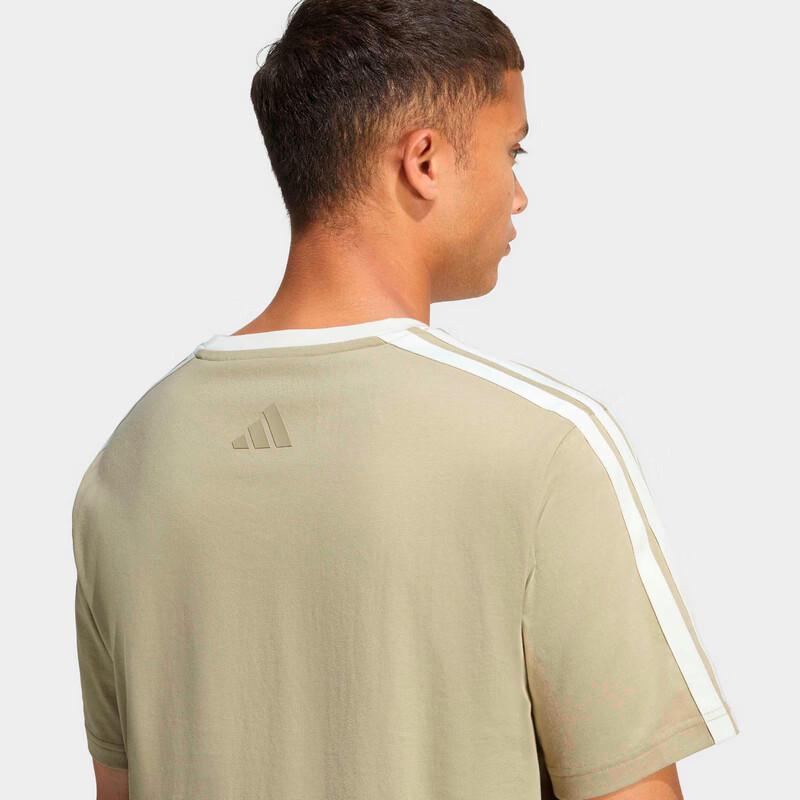 Adidas Men's Striped Outdoor Short Sleeve T-Shirt
