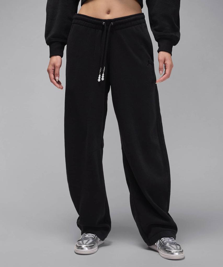 NIKE Jordan Flight Fleece Pants W - Black / Hv0330-010