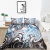Marble Series 3D Digital Printing Quilt Cover Pillowcase Two Or Three-Piece Set Polyester Source Factory