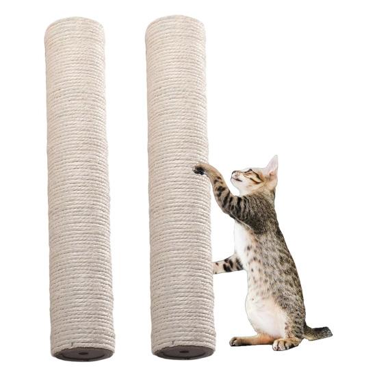 Когтеточка для кошек, Дерево для кошек, Запасной столб, Сизалевый столб для лазания и растяжки, 8 мм