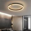 Nordic Minimalist LED Ceiling Light Remote Control Bedroom Living Room Circular Ceiling Light Home Decoration Lighting Fixture
