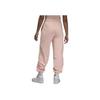 Jordan Flight Fleece Solid Logo Label Cuffed Casual Pants Women Bottoms DQ4607-610