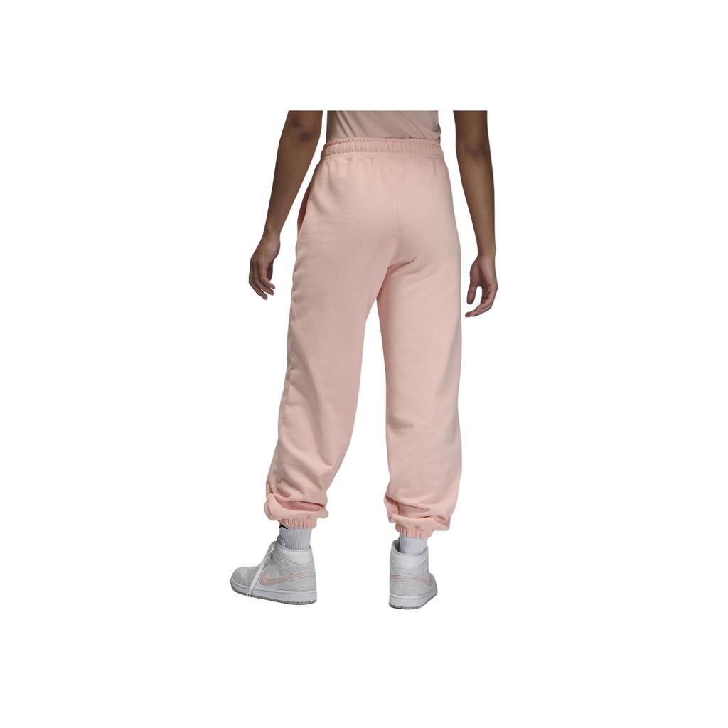 Jordan Flight Fleece Solid Logo Label Cuffed Casual Pants Women Bottoms DQ4607-610