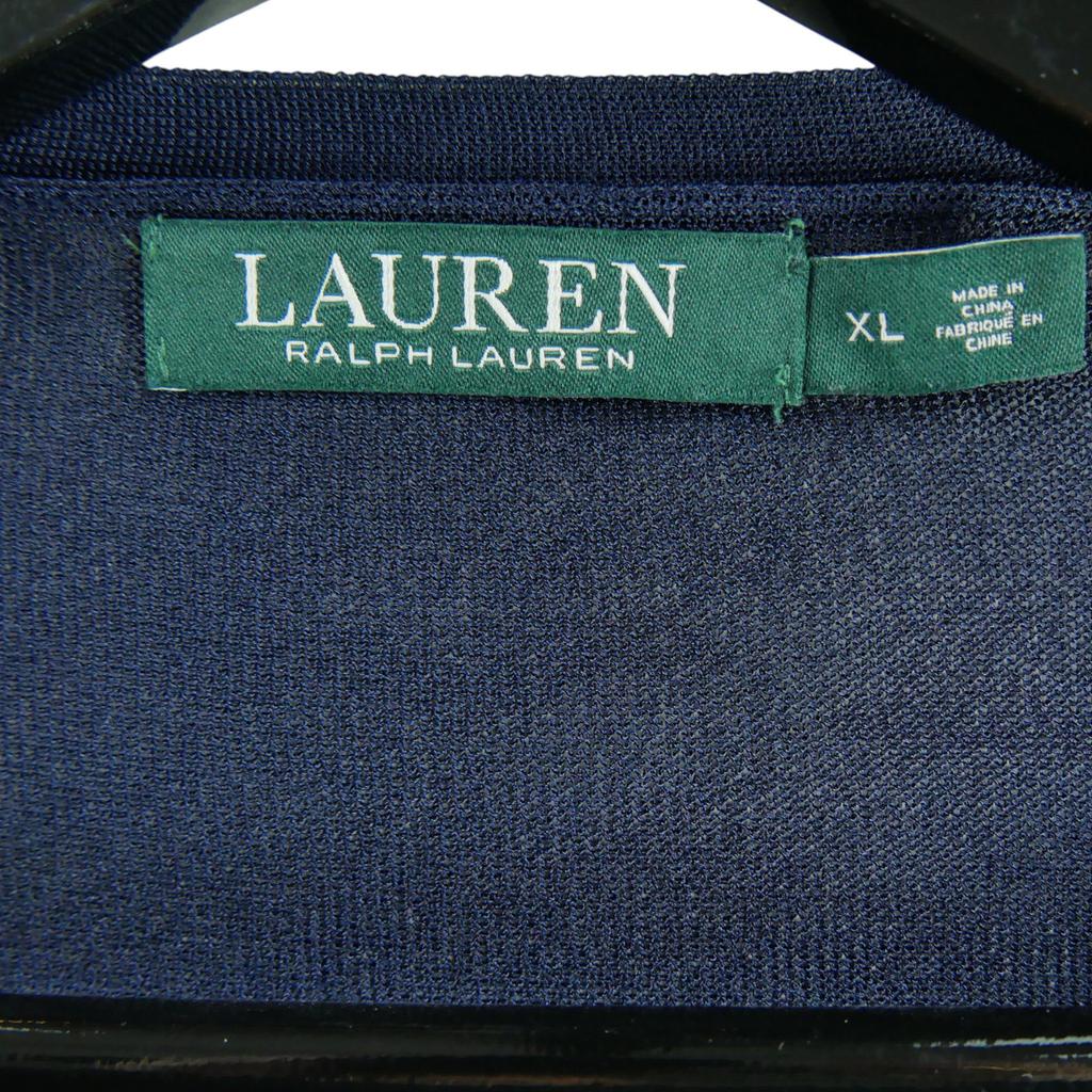 Women's Navy Cardigan Vest