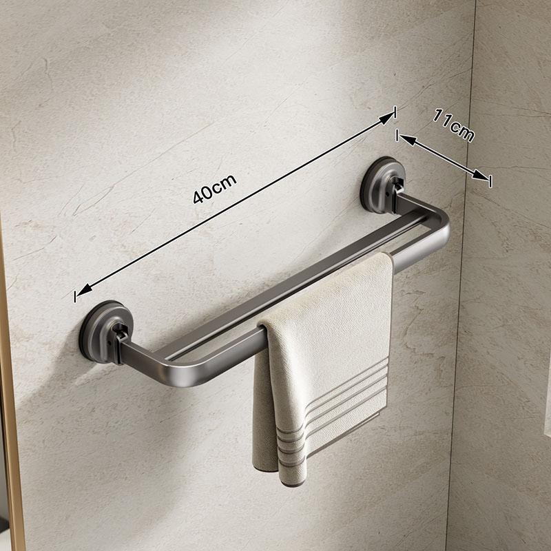 Вакуумная вешалка для полотенец с отрицательным давлением для ванной комнаты, настенная, с большим интервалом для вентиляции, алюминиевая, устойчивая к ржавчине