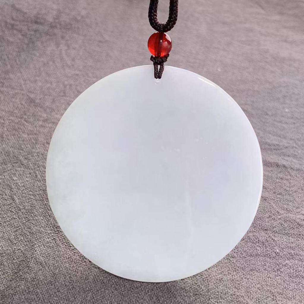 Burma A-Grade Natural Jade Leaf Pi Xiu Pendant