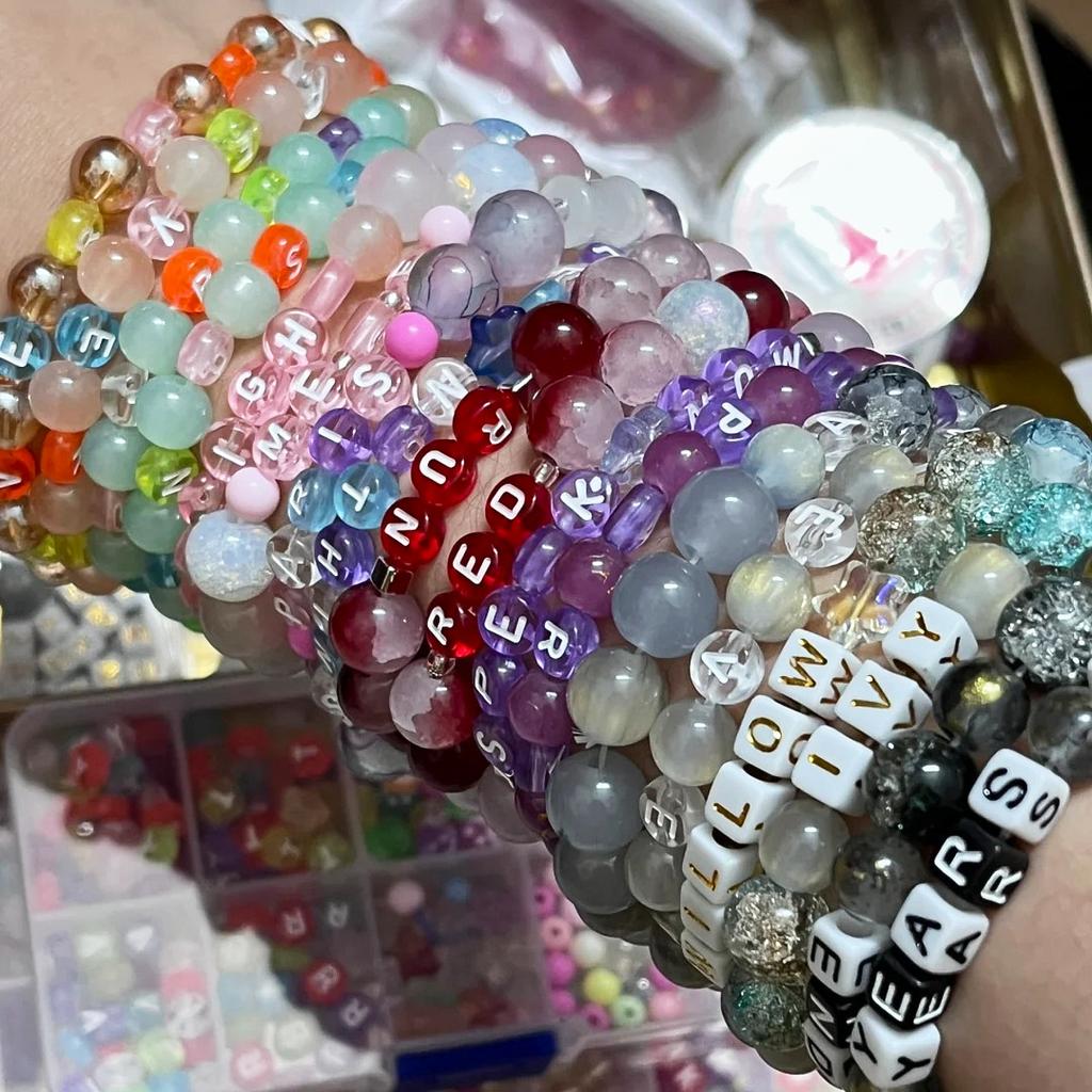 6 мм 80 шт. Подвески Буквы Квадратные Смешанный Русский Алфавит Акриловые разноцветные Бусины Для Изготовления Ювелирных Изделий DIY брелок Ожерелье Браслет Аксессуары Ручной Работы