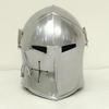 Medieval Barbute Helmet Wearable Armor Knight Crusader Steel Helmet LARP Reenactment Cosplay Gift