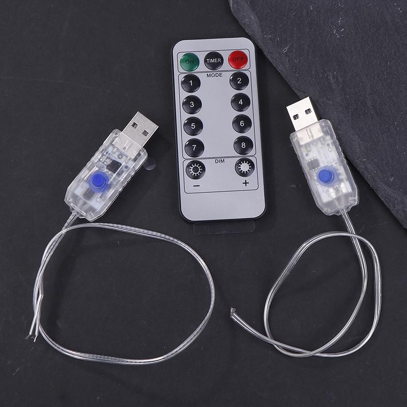 4.5V светодиодные полосы света пульт дистанционного управления USB печатная плата рождественское домашнее вечернее освещение декоративное оборудование светодиодный пульт дистанционного управления