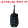 Чехол-брелок из ТПУ с 3 кнопками Держатель оболочки Для Renault Clio Modus Clio Dacia Sandero Logan Duster Dokker