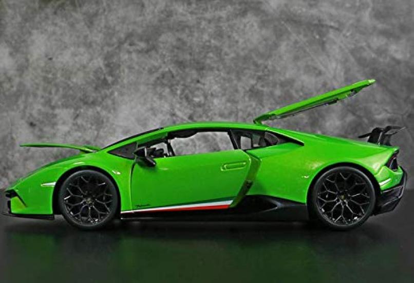 Maisto Lamborghini Performante Maisto Lamborghini Performante Гоночный спортивный автомобиль, литой автомобиль, модель мини-автомобиля 1/18 Huracán 1/18 Huracán