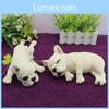 French Bulldog Simulated Model Tabletop Figurine Micro Decoration Landscape