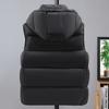 Зимняя мужская куртка без рукавов с капюшоном, парка, повседневный толстый теплый черный жилет для мужчин, верхняя одежда