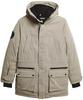 Зимняя куртка Superdry Parka 'City' taupe schwarz
