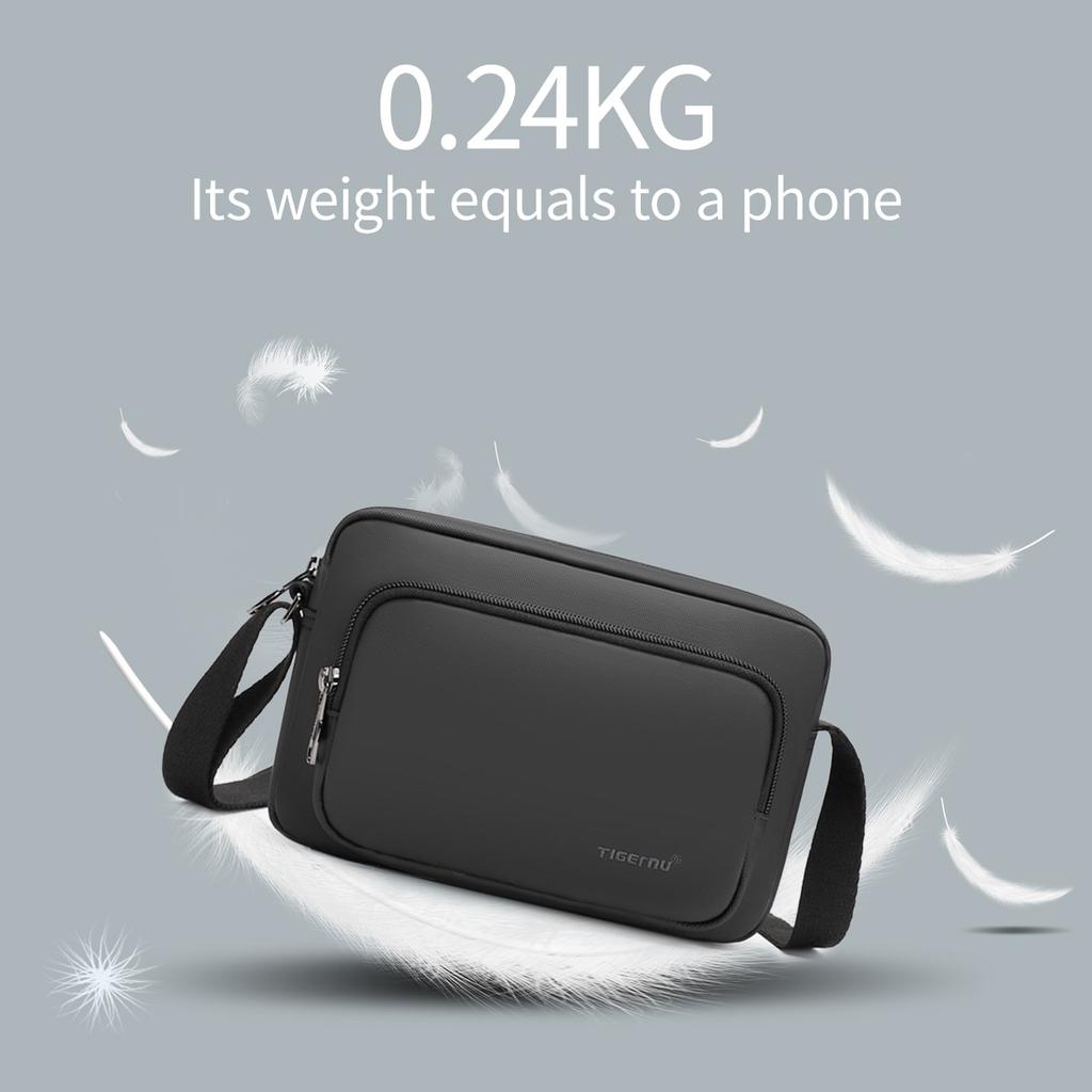 Tigernu 2021, новая высококачественная водонепроницаемая повседневная сумка через плечо, легкая сумка через плечо для мужчин, модная сумка-мессенджер для женщин