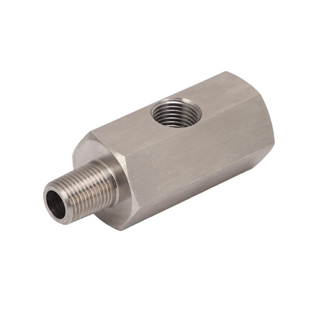 Oil Pressure Sensor Stainless Steel 1 8NPT Oil Pressure Sensor Connector for OE Oil Pressure Transmitter Auto Parts