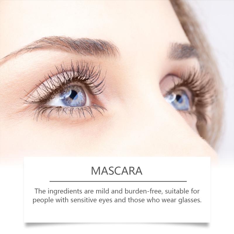 Mascara Lengthening Curling Natural Look Waterproof Smudge Proof Clump Free Volumizing Daily Wear Long Lasting Gentle Formula