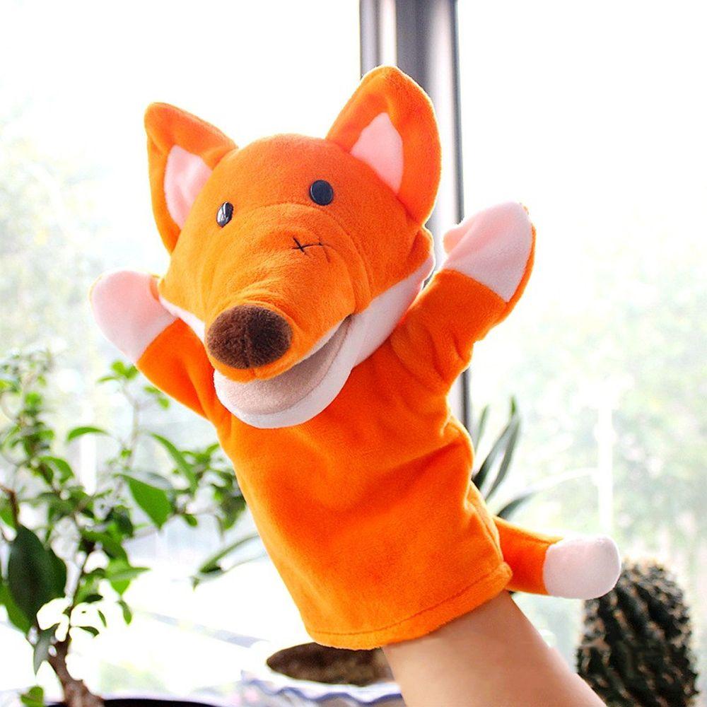 Dinosaur Stuffed Animals Bear Shark Finger Puppet Animal Puppet Hand Finger Puppet Plushed Doll