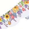 Floral Bulletin Border Tulip Flower Trim Border Exquisite Pattern Easy To Apply Blackboard Chalkboard Trim
