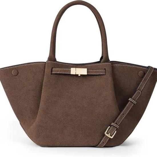 Женская винтажная матовая кожаная сумка для покупок, большая сумка через плечо, дизайнерские модели