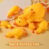 Duck Stress Toys Squeeze Vent Squishy Anti-Stress Abreact Stress Ball Decompression Fidget Sensory Toys Christmas Party Gift