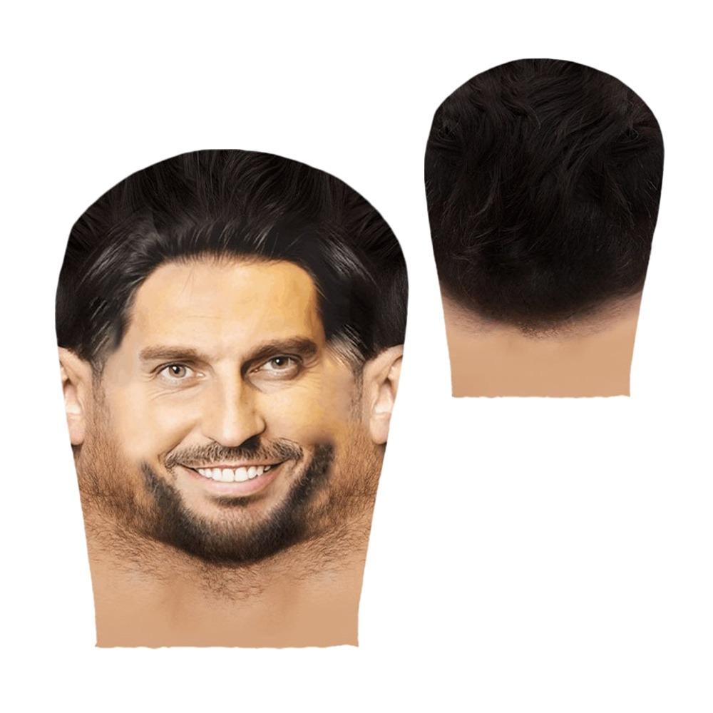 Headgear 3D Full Face Mask Sunscreen Elastic Mesh Mask Trendy Riding Scarf