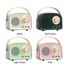 Retro Classical Music Wireless Bluetooth-compatible 5.0 With MIC Mini Radio Bluetooth Speaker