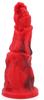 Sklirt Dildo 21 X 7cm Red - MONSTERED - Unusual Dildos