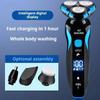 Electric Shaver 4D For Men Electric Hair Clipper USB Rechargeable Professional Portable Hair Trimmer Hair Cutter Wet-Dry Use